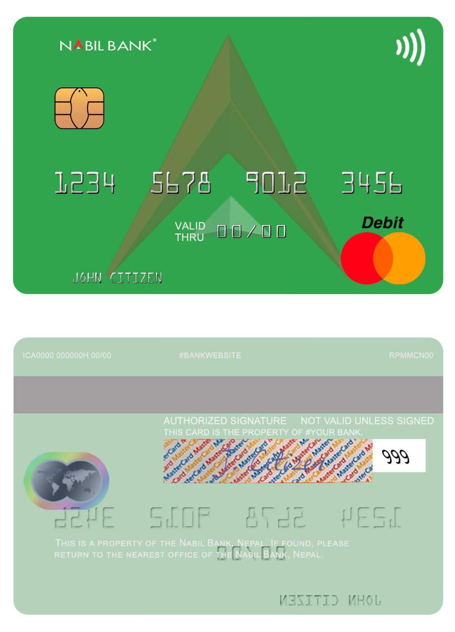 Nepal Nabil Bank mastercard
